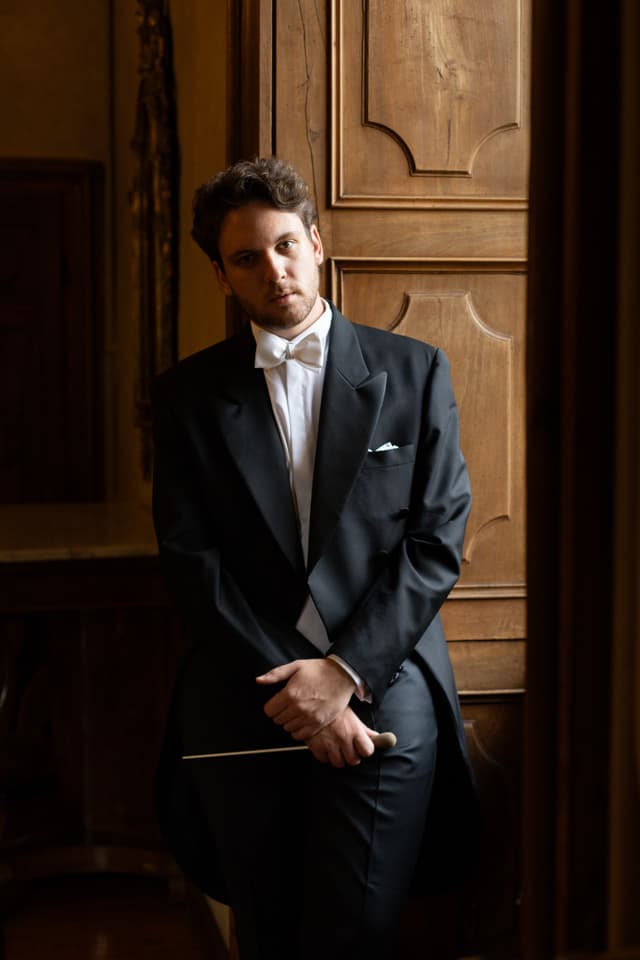 Davide Massiglia standing in the room