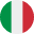 Italian flag for language change